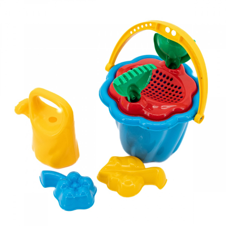 Gonflabile și plajă - Set jucării din plastic 25 x 16 cm