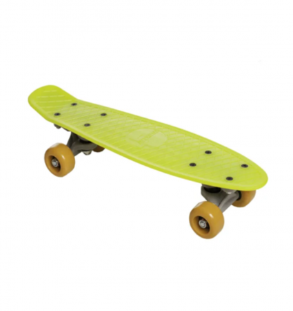 Role și skateboard - Skateboard Maxtar Snap 43x11 galben