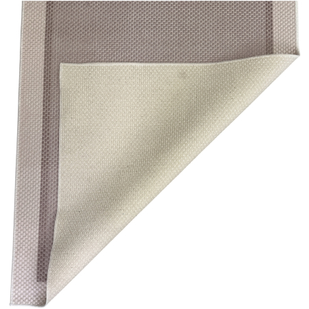 Covoare antiderapante - Traversă hol antiderapantă, 80x300 cm, cu Aspect de Sisal, Țesătură plată, Bej, TRV5012
