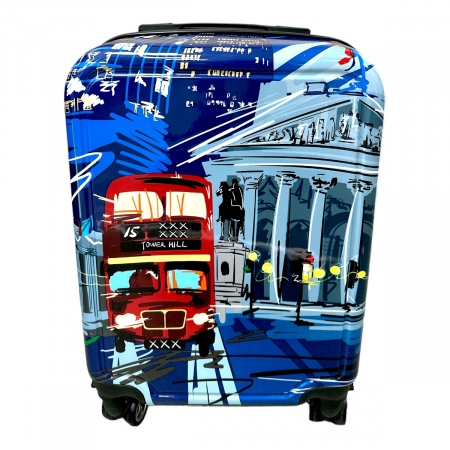 Troler cabină avion, 50x32x20 cm, 4 roți, ABS, Atena, TRC124 [2]