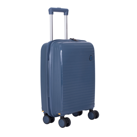 Trolere - Troler cabină avion, 50x34x18 cm, 4 roți detașabile, PP flexibilă anti-casabilă, diverse culori