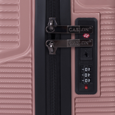 Troler cabină avion, zboruri low-cost, 40x30x20 cm, 4 roți detașabile, ABS, corai [5]