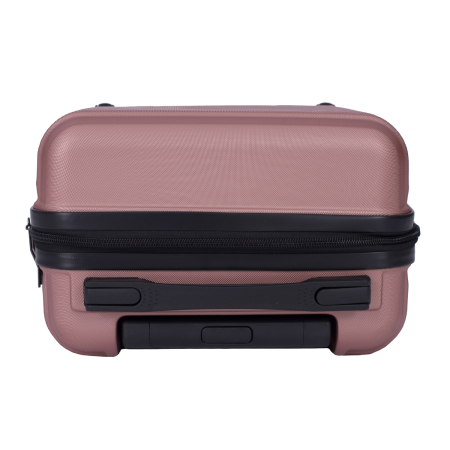 Troler cabină avion, zboruri low-cost, 40x30x20 cm, 4 roți detașabile, ABS, corai [7]