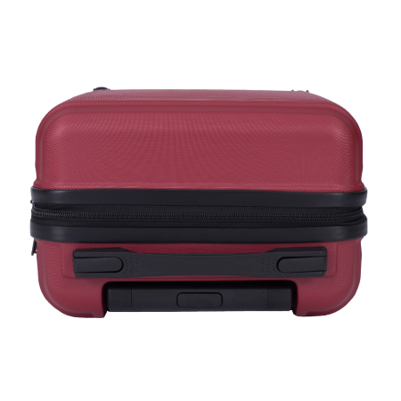 Troler cabină avion, zboruri low-cost, 40x30x20 cm, 4 roți detașabile, ABS, grena [7]