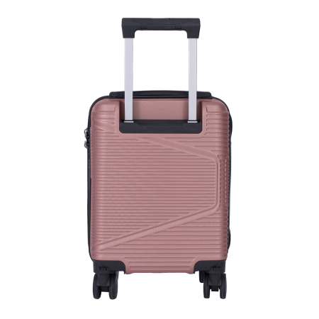 Troler cabină avion, zboruri low-cost, 40x30x20 cm, 4 roți detașabile, ABS, corai [2]