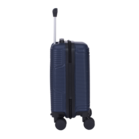 Troler cabină avion, zboruri low-cost, 40x30x20 cm, 4 roți detașabile, ABS, bleumarin [3]