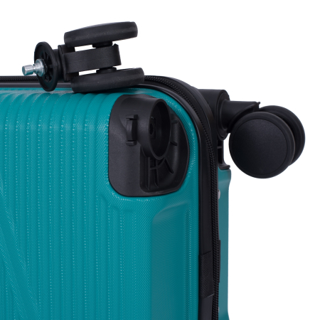 Troler cabină avion, zboruri low-cost, 40x30x20 cm, 4 roți detașabile, ABS, diverse culori [8]