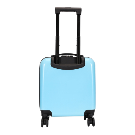 Trolere - Troler copii 43x35x23 cm, 4 roți, ABS + Policarbonat, model Maimuțică 3D multicolor