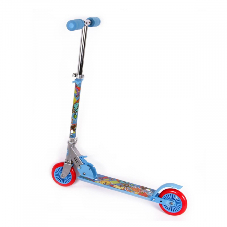Trotinete - Trotinetă copii Maxtar Rachet, albastru, placă material antiderapant