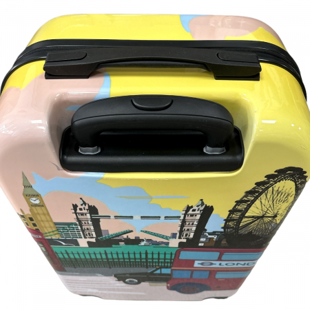Trolere - Valiză troler ABS, Londra, 4 roți, 3 mărimi disponibile, TRC50