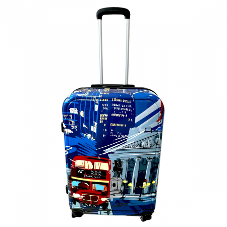Trolere - Valiză troler ABS, Atena, 4 roți, mediu, TRC93