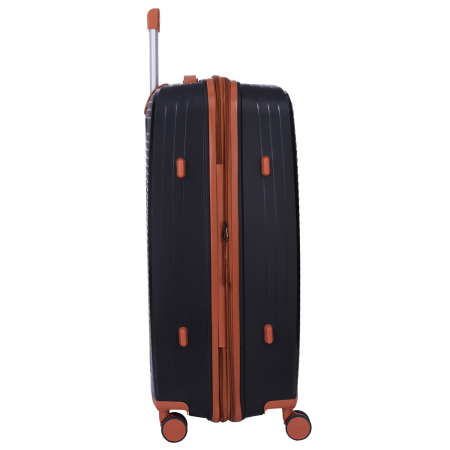 Trolere - Valiză Troler Mic 55x36x20 cm, 38 litri, Polipropilenă, 4 Roți Duble, diverse culori