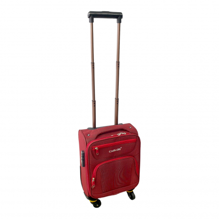 Troler cabină avion, zboruri low-cost, 40x30x20 cm, 4 roți, rosu, TRC105 [1]