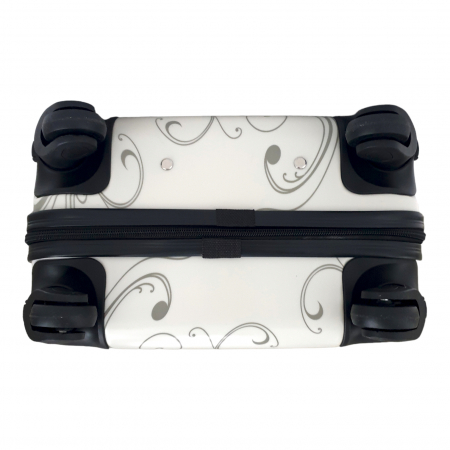 Trolere - Valiză troler ABS, fluture, 4 roți, 3 mărimi disponibile, TRC38