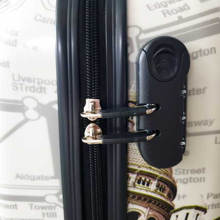 Valiză troler ABS, Paris, 4 roți, 3 dimensiuni disponibile [5]