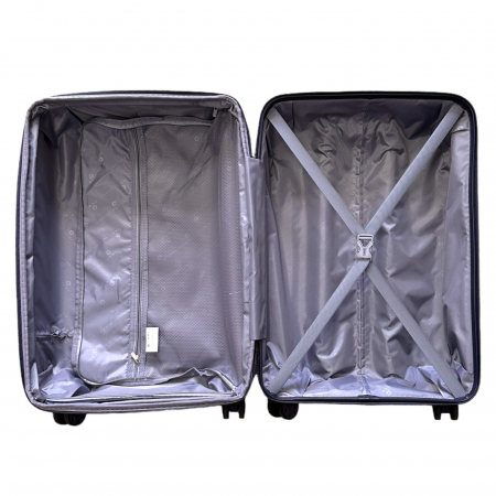 Valiză troler polipropilenă PP, 70x44x30 cm, bleumarin, 4 roți, TRC202 [7]