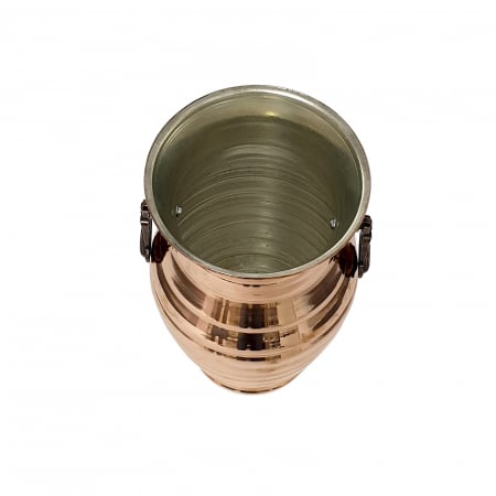 Produse din cupru - Vază din cupru lucrată manual 2000 ml CTR15