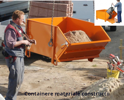 Containere pentru materiale de construcție