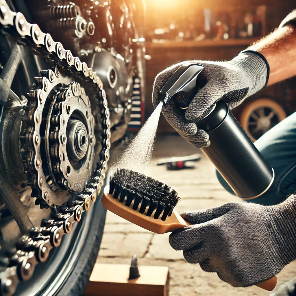 Spray curățare lanț moto – Eroul ascuns al întreținerii motocicletei tale!