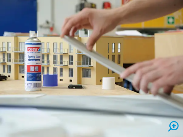 Adeziv material textil plafon auto universal, Tesa Spray Glue 60020 - 300 ml [2]