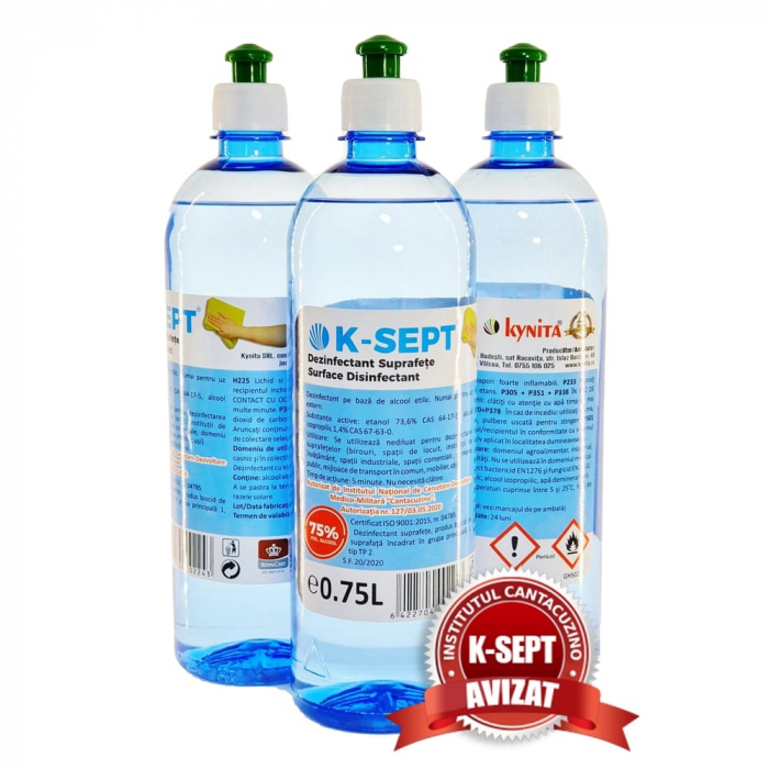 Dezinfectant suprafete K-SEPT 0.75L [1]
