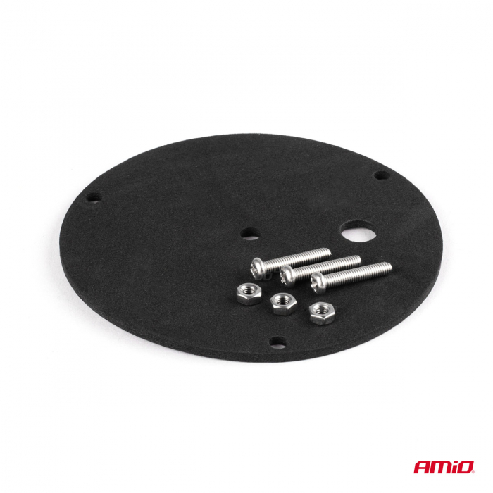 Girofar cu 18 leduri 12/24V -W213b, prindere pe 3 suruburi R65 R10 IP56 [5]