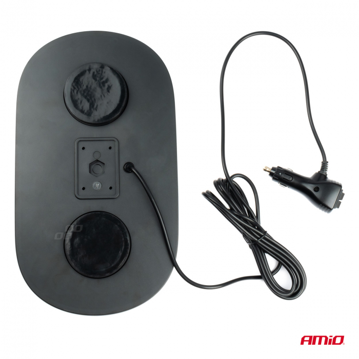 Girofar magnetic cu 48 leduri 12-24V 293x171mm R65 R10 [6]