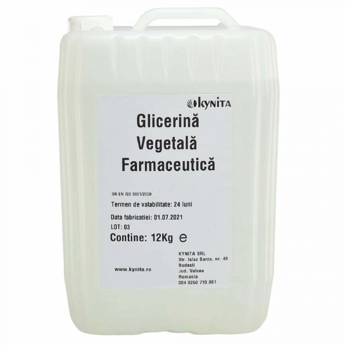 Glicerina vegetala farmaceutica 99.9% 12Kg [1]