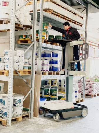 Nacela order Picker 5.35m noua, Bravi Sprint [4]