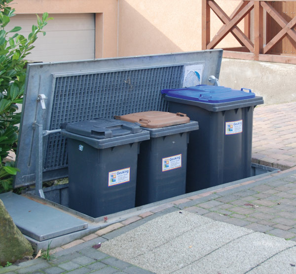 Parcare subterană pentru coșurile de gunoi GeoTainer® Model GT [5]