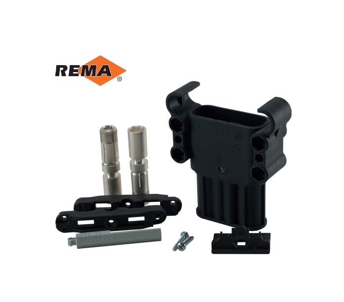 Priză încărcare stivuitor 150V 320A REMA 95601-01 [2]