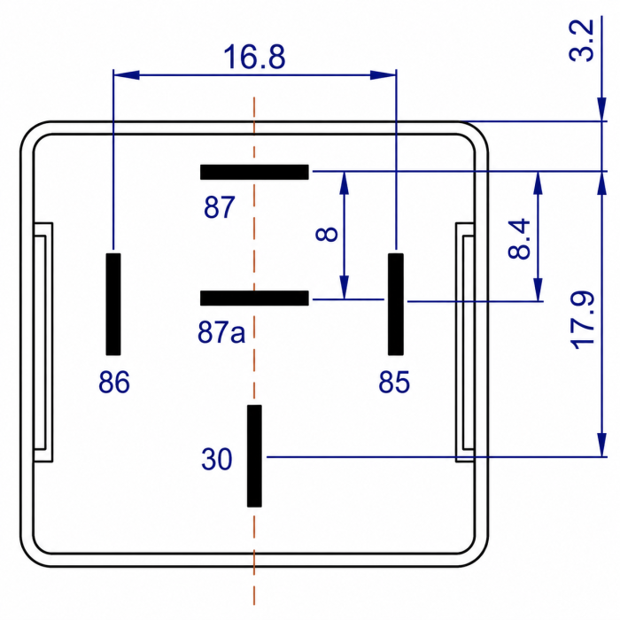 releu auto 12V [4]