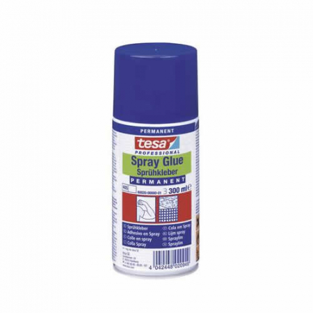 Spray auto - Adeziv material textil plafon auto universal, Tesa Spray Glue 60020 - 300 ml