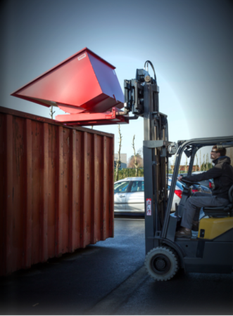 Bena basculabila pentru materiale diverse 2000 L [1]