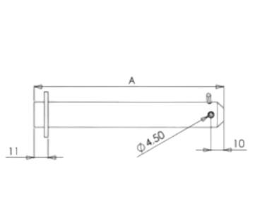 Bolt cu siguranta, 150-290mm, 20mm [1]