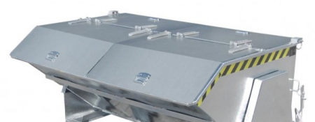Tip BK – basculare prin rulare - Capac pentru bascularea containerului BK 200