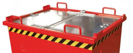 Capac pentru container materiale de constructii BC-500 - 1000