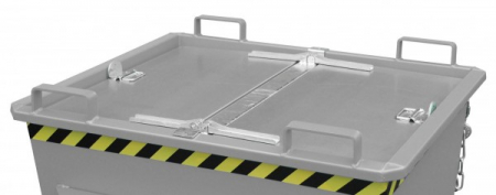 Containere - Capac pentru containerul cu fund articulat BKB