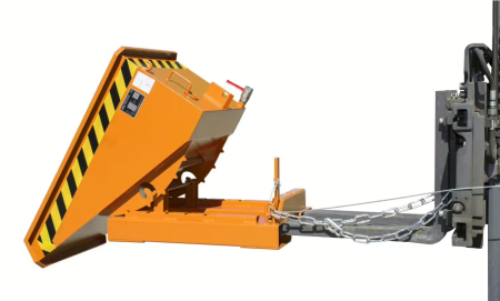 Tip EXPO - basculare prin rulare - Container basculabil cu decantare EXPO-E 1200, 1,2 m³