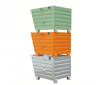 Tip BSK - pentru deșeuri - Container pentru deseuri stivuibil basculabil tip BSK-70