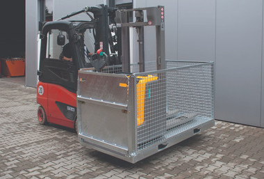 Cusca palet metalic pentru transport materiale 3000 kg [2]