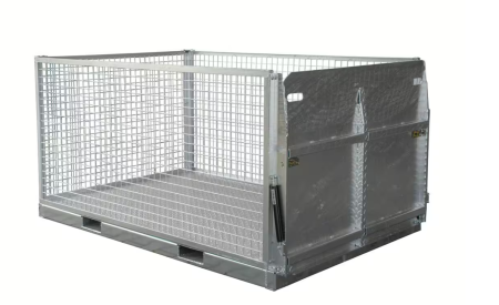 Manipulare marfă - Cusca palet metalic pentru transport materiale 3000 kg