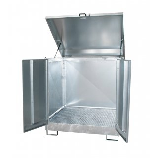 Dulap substante chimice - Dulap depozitare butoaie GD-N-4