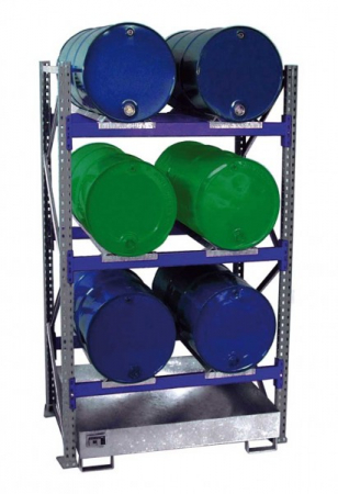 Depozitare - Raft depozitare 6 butoaie tip 3002