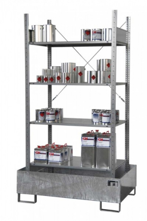 Rafturi - Raft depozitare containere mici 3022-4E