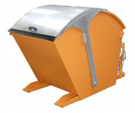Tip RD - cu capac rotund - Recipient basculant cu capac rotund tip RD-1000