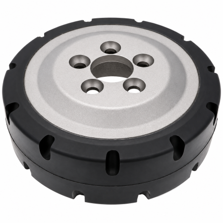 Roti stivuitor - Roata motoare stivuitor 230x75 mm din cauciuc profilat, PCD 5x70