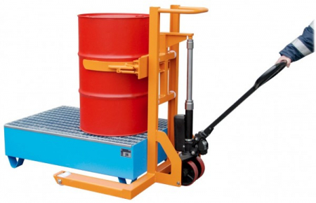 Carucior butoi 200 L - rola ridicare butoi