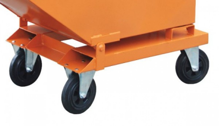 Role pivotante si fixe solide Ø 200 mm