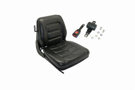 Scaun utilaje  PVC ES12 Economy 535 x 490 x 510 cu centura de siguranta [1]